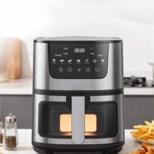16 7L Visual Air Fryer (Stainless Steel Design)