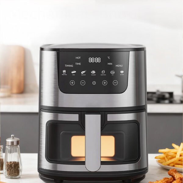 7L Visual Air Fryer (Stainless Steel Design)