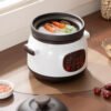 2559af4395b740d094e5f0138f855baa-goods.jpeg 1. 8L Electric Slow Cooker Automatic Electric Stew Pot with Timer Ceramic Inner Pot