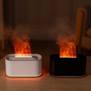 2827e1f089694c979cca88d5ce4b6aee-goods.jpeg Aromatherapy Diffuser with Flame Effect (White)