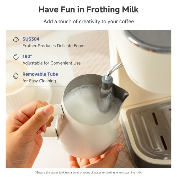 Simplus Italian Semi-Automatic Coffee Machine