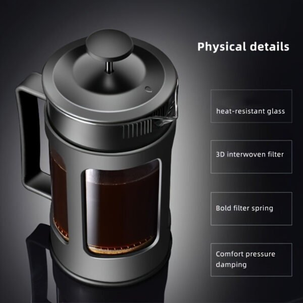 600ML French Press Coffee Maker