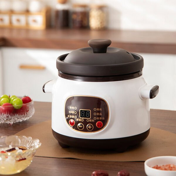 7e0b9ddb8d1c4d37af0d792d475b4a9b-goods.jpeg 1. 8L Electric Slow Cooker Automatic Electric Stew Pot with Timer Ceramic Inner Pot
