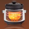 862da37e96db4627b38f3d64deb04643-goods.jpeg 1. 8L Electric Slow Cooker Automatic Electric Stew Pot with Timer Ceramic Inner Pot