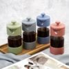 350ML Single-Piece Colorful French Press (Random Colour)