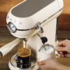 H08ff713bf31447c4b083b974b8c591e0V.png Pump Retro Style Espresso Machine (with Optional Capsule Portafilter)