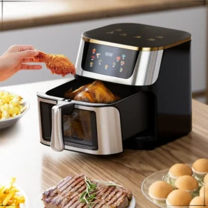 S26b9810163d84f10be61ffcdcfc686b1G.webp Multi-Function Automatic Air Fryer (Steam Tender Technology)