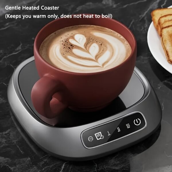 Smart Thermostatic Touch Screen Mug Warmer (3-Level Adjustment)