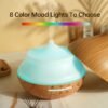 1pc Large-Capacity Simulated Wood Grain Aroma Diffuser
