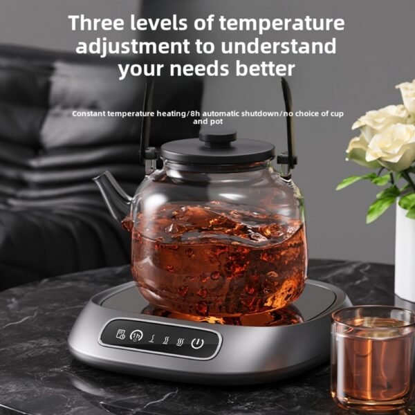 Smart Thermostatic Touch Screen Mug Warmer (3-Level Adjustment)