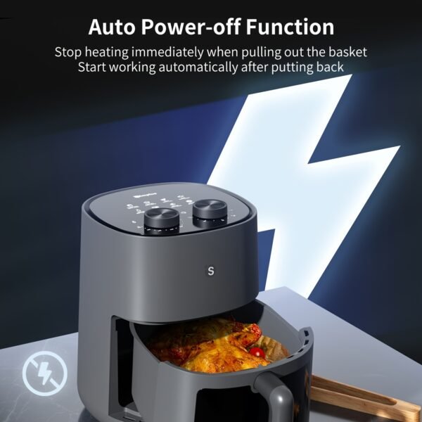 5L Household Capacity, Curved Tempered Glass Visible Window