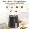 3.5L Large Capacity, Oil-Free, Multi-Function, Hot Air Circulation (faster, Healthier)