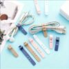 2pcs Reusable Silicone Cable Organizer Ties