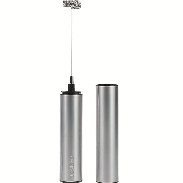 fb9e97f5-54f6-40ae-842f-d88f2f09c7a9.jpg Rechargeable Stainless Steel Milk Frother 2 Speeds for Latte Cappuccino Espresso Home And Barista Use